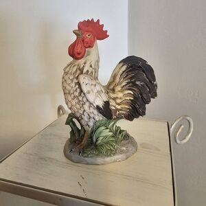 Colorful Rooster Figurine for Home Decor